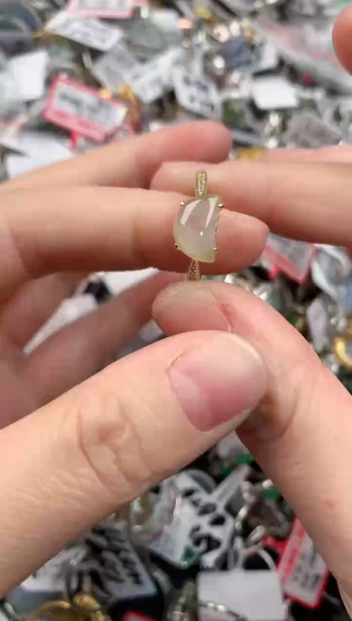 银S925镶嵌戒指翡翠3333                  5