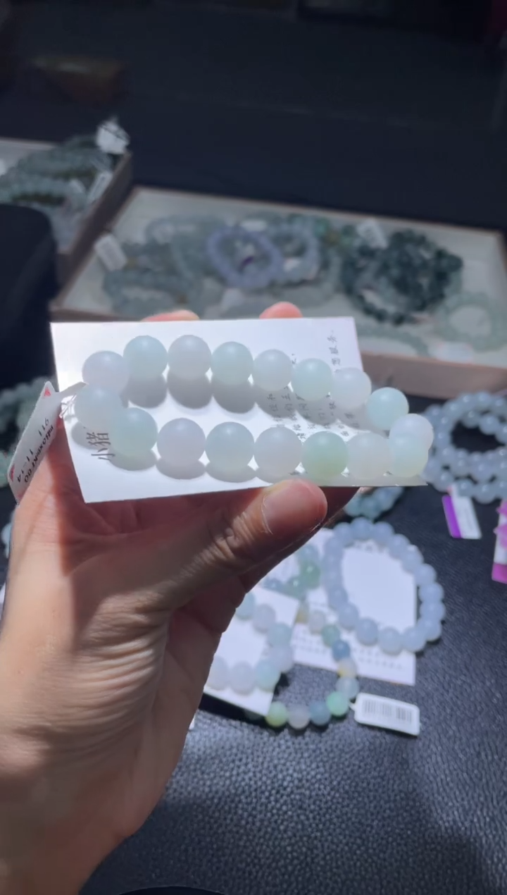 未镶嵌定制翡翠翡翠手串