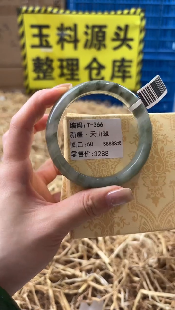 未镶嵌手镯石英质玉T-366