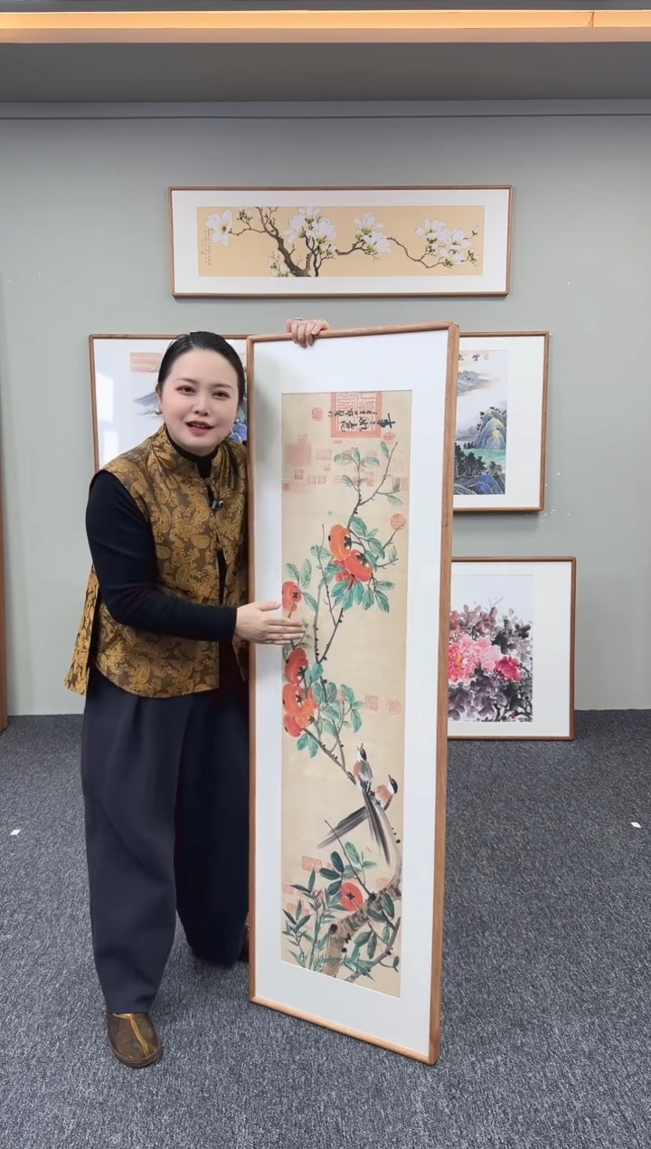 国画事事如意155*45