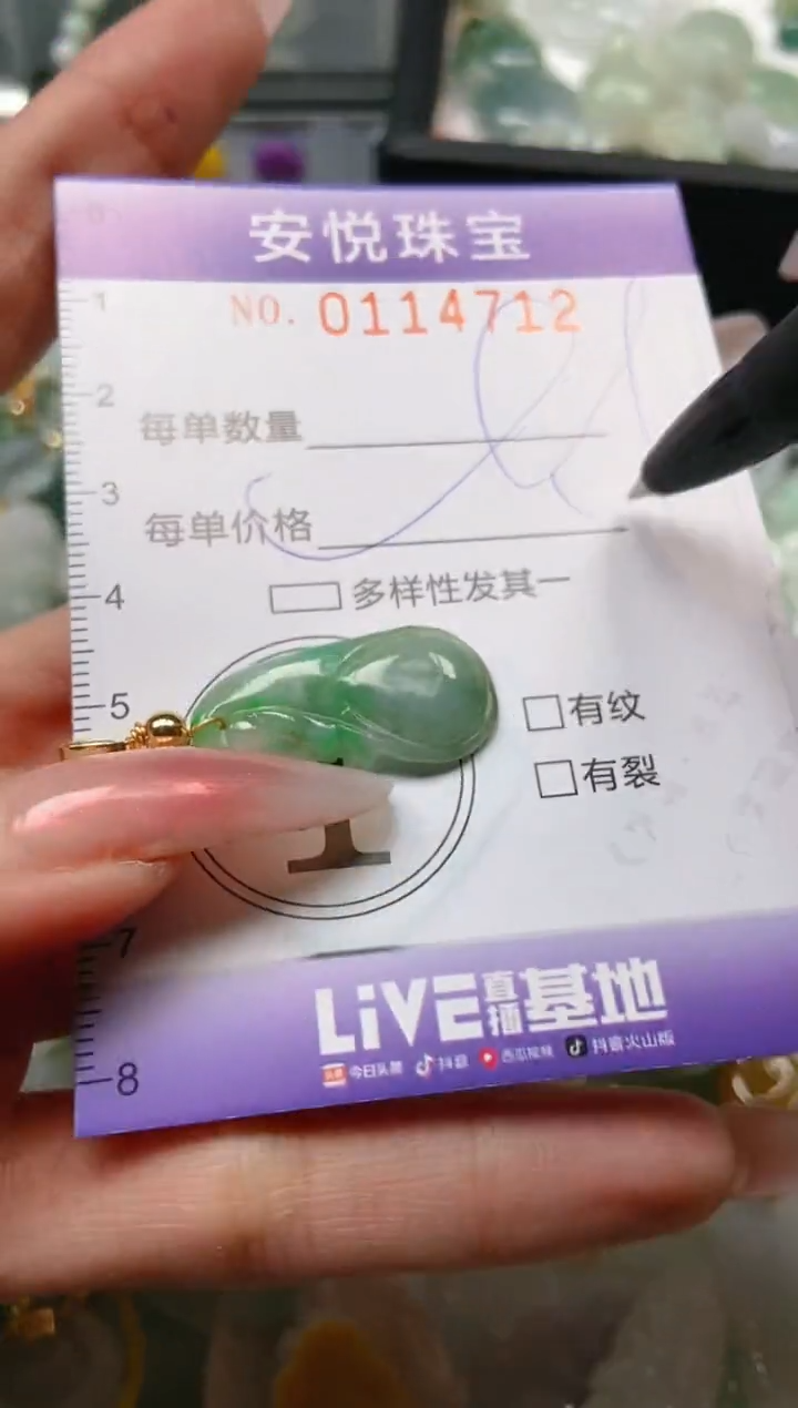 【闪购商品】翡翠颈饰未镶嵌闪购0114712