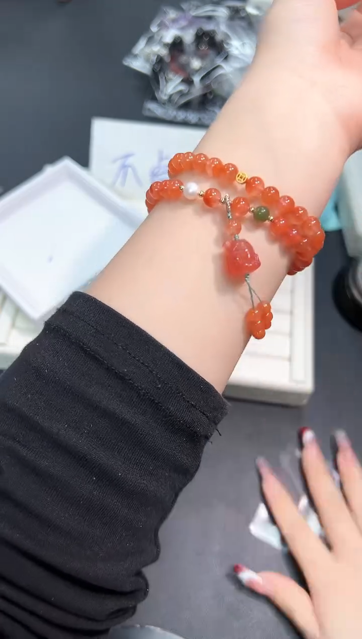 【闪购商品】水晶手串未镶嵌88D多样性发其一/1条默认微瑕