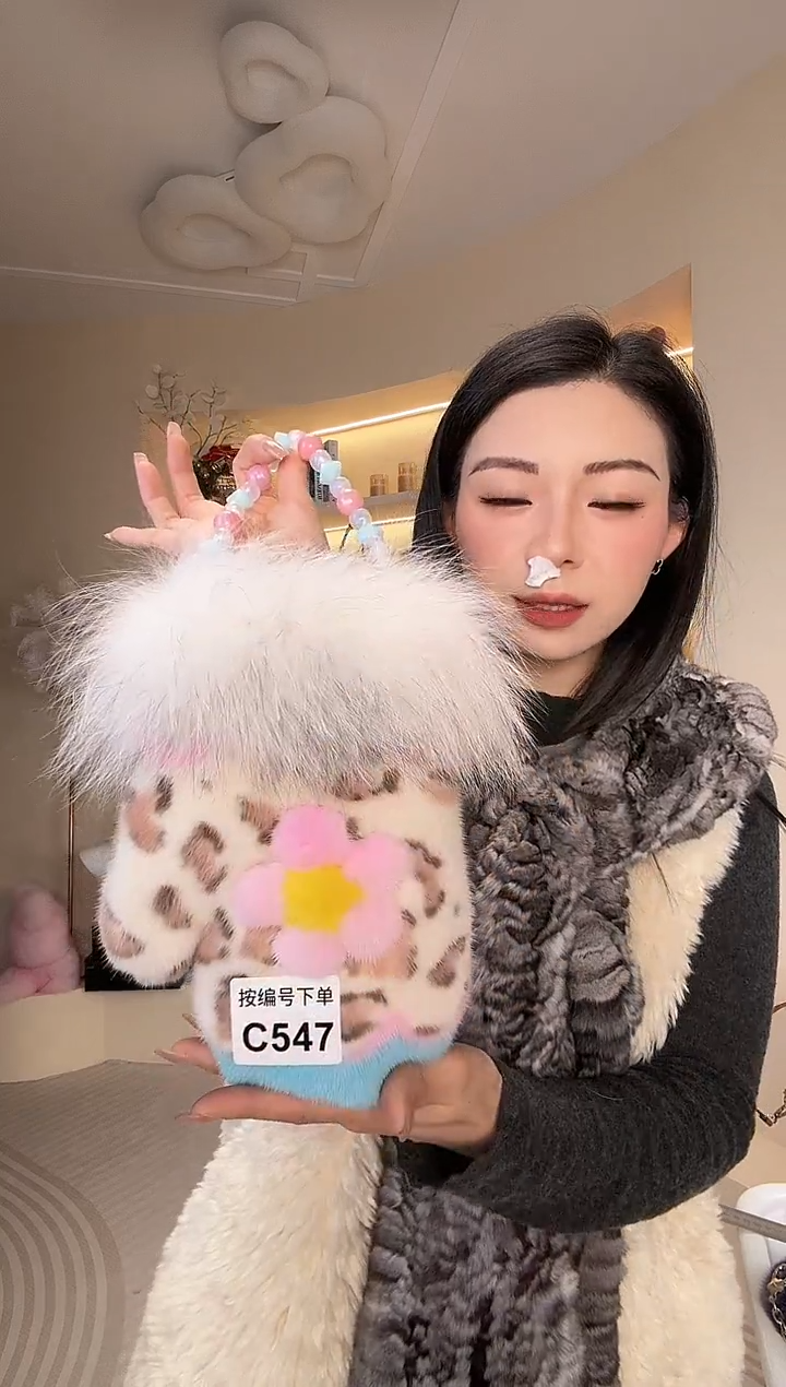 水貂毛【闪购商品】女包C547