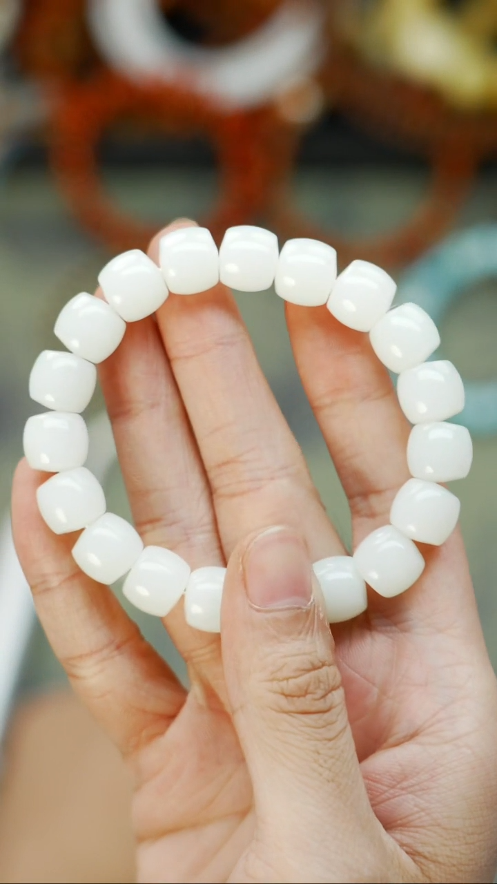 手链未镶嵌和田玉好**连文玩配饰