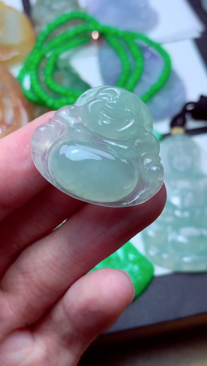 翡翠未镶嵌颈饰天然翡翠
