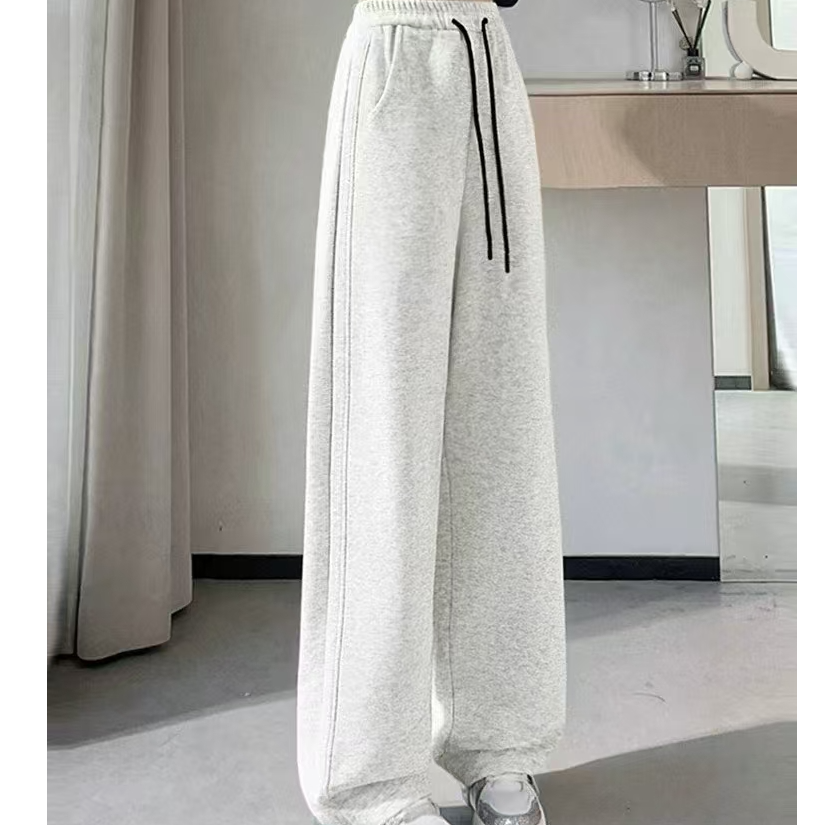 668-1231/50-682 加绒垂感宽松显瘦慵懒休闲裤