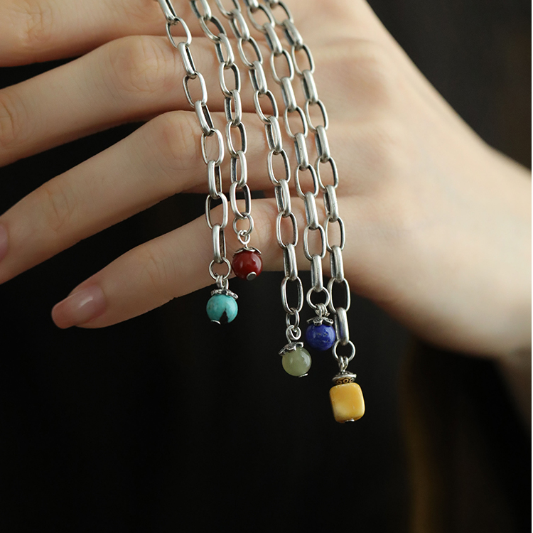 延长链（加长链） 搭配开口手串当项链 S925银M8067<非晚1>百搭