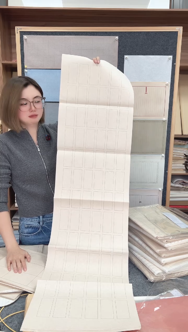 闪~中山篆定制格子6*9cm长格 四尺对开138*34cm10张发5包合计50张