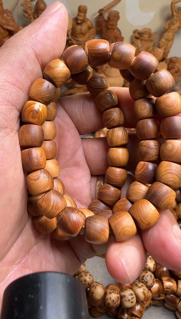 【闪购商品】柏木手串/手链太行崖柏9*10直切黑油骨黑金刚