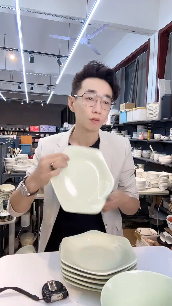 【闪购商品】6只装盘+一只大汤碗