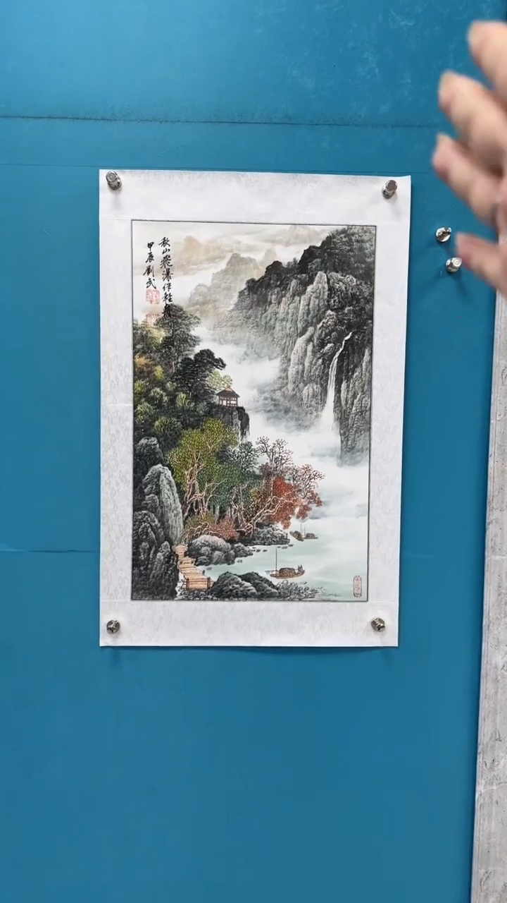 国画瀚美艺术刘武手绘-国画5