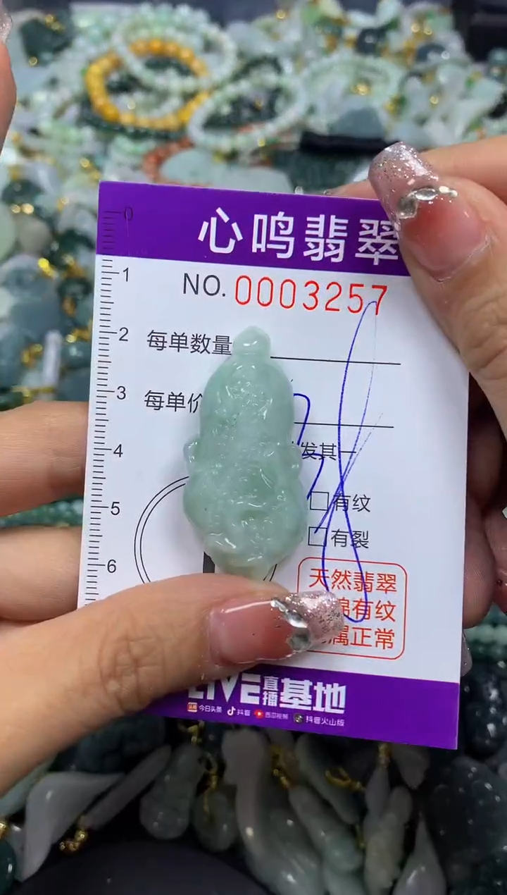 【闪购商品】翡翠颈饰未镶嵌闪购003257