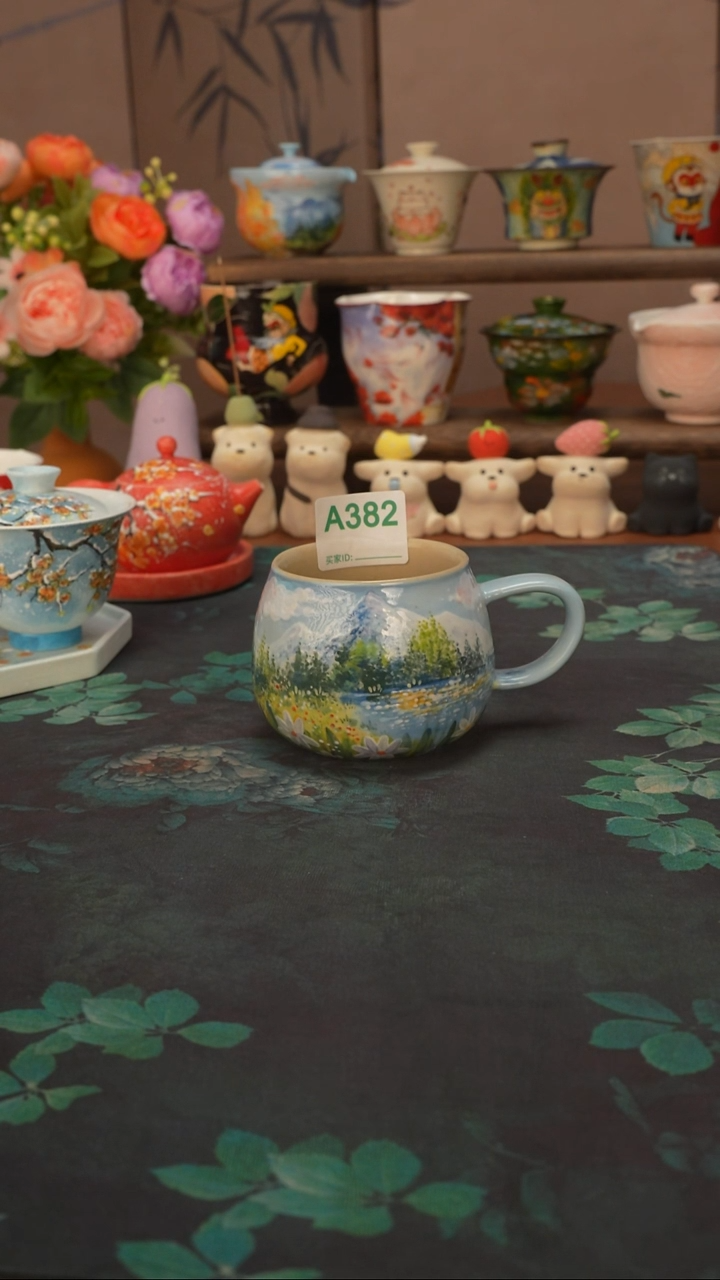 石一   阿勒泰雪景马克杯382