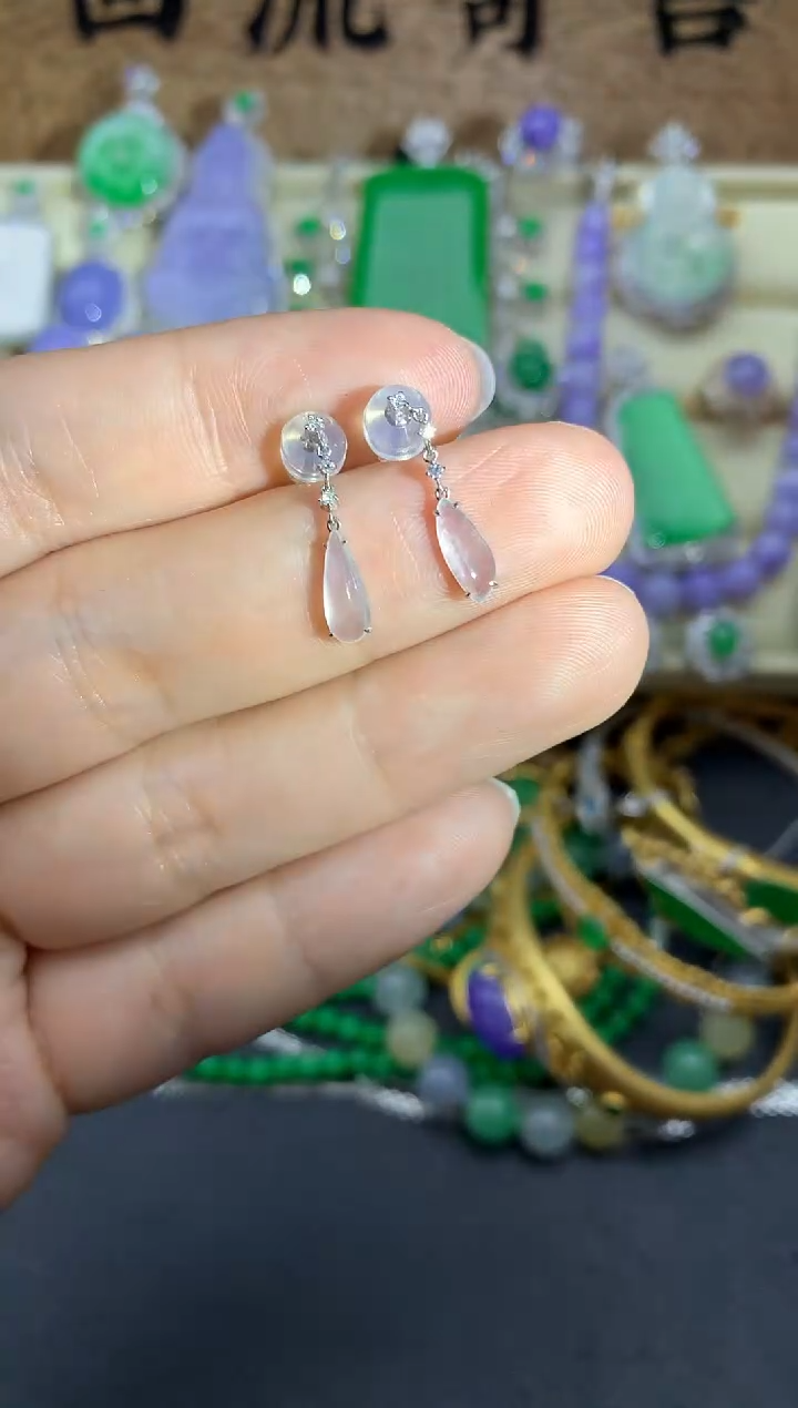 【闪购商品】翡翠颈饰18K金镶嵌95中国好珍宝