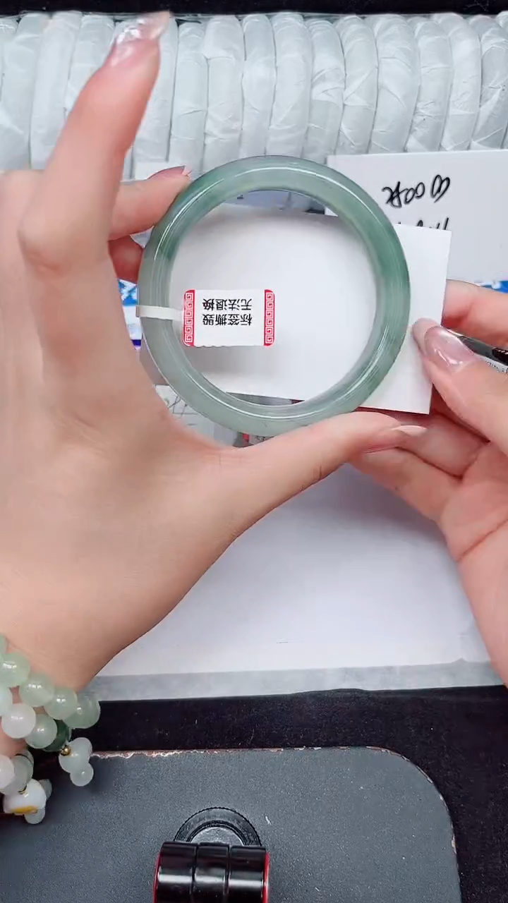 未镶嵌手镯石英质玉296-59/60