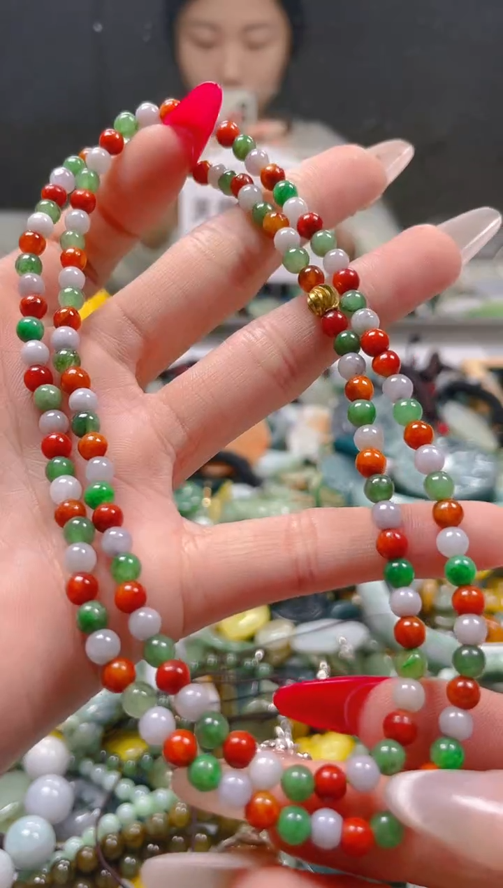 【闪购商品】翡翠颈饰未镶嵌/Y/翡翠A货一图一物