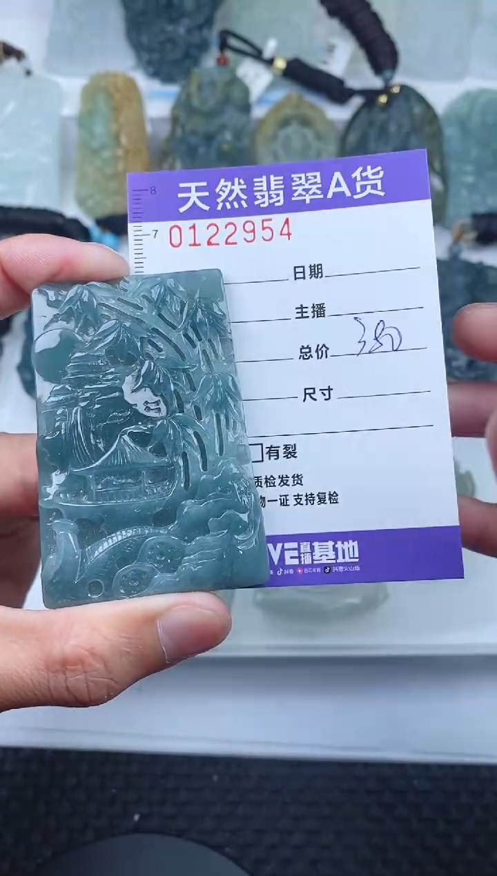 【闪购商品】翡翠颈饰未镶嵌        954