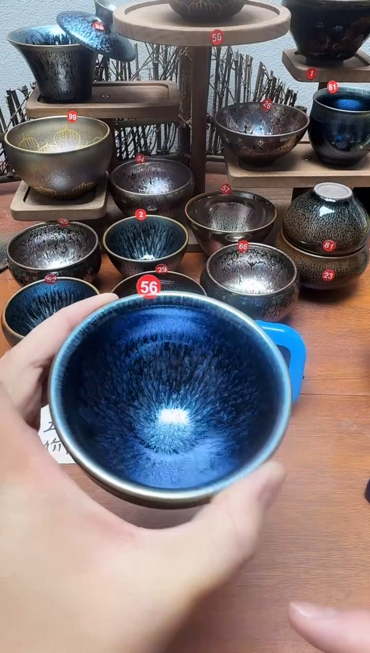 茶盏茗**馆56号建盏工匠茶器