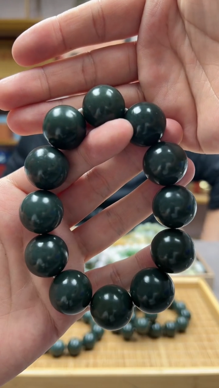 手串未镶嵌和田玉20叶城蓝调