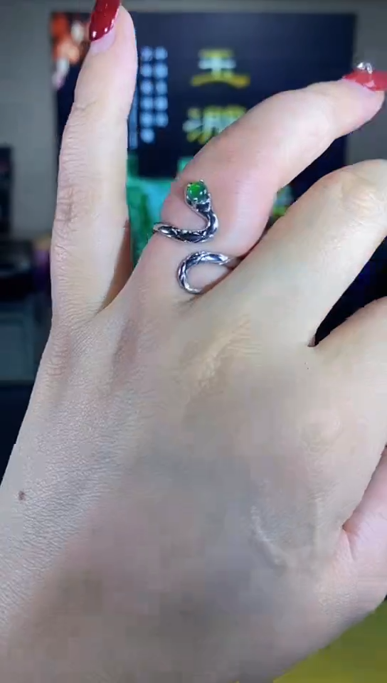 【闪购商品】翡翠颈饰银S925镶嵌00000025