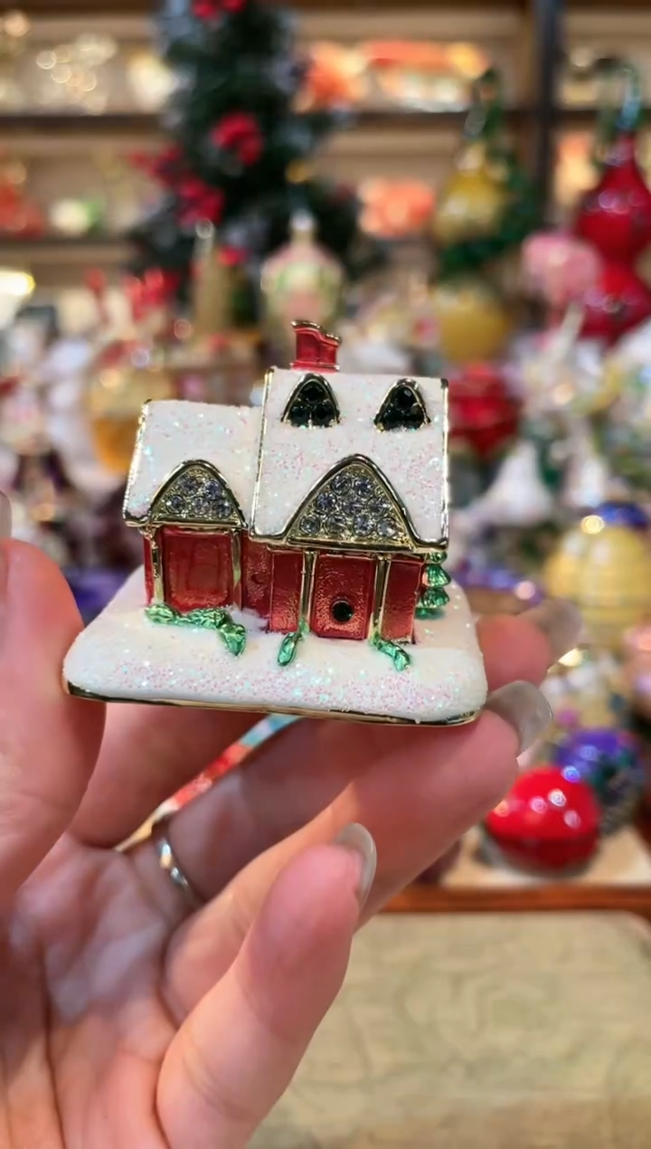 【闪购商品】 珐琅彩精致首饰盒