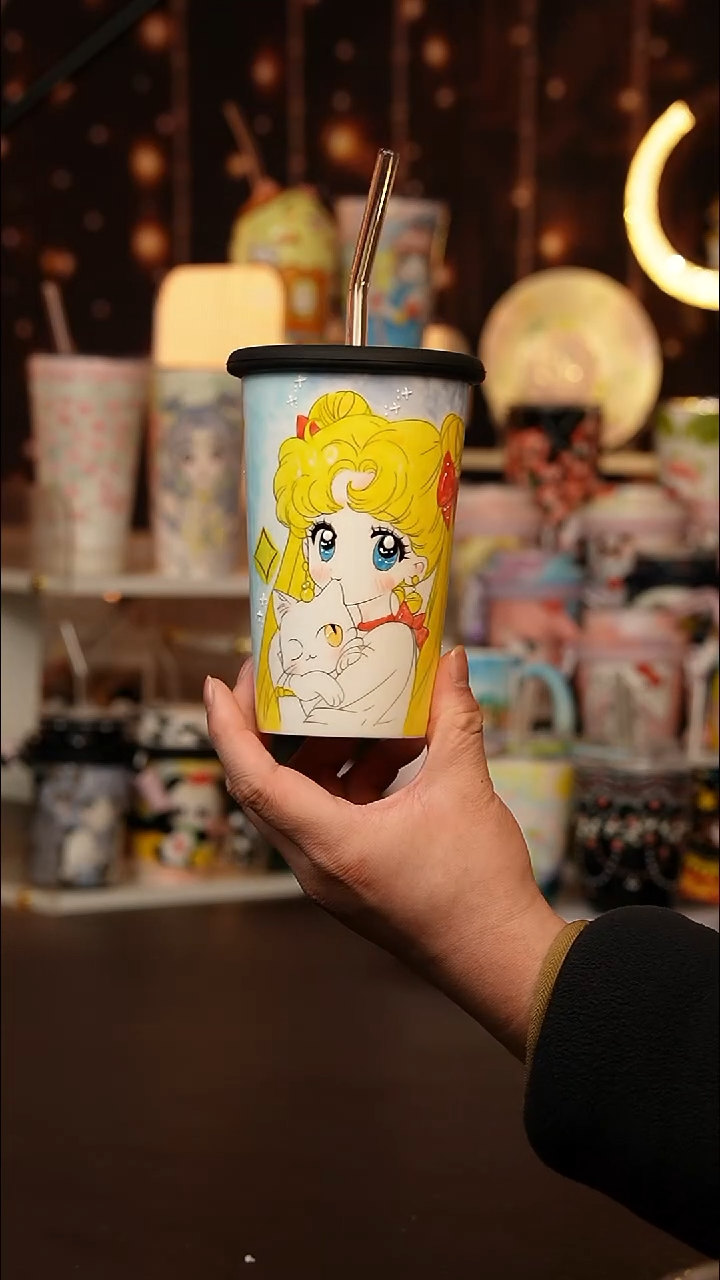 (玉泥）景德镇手工手绘文创陶瓷杯