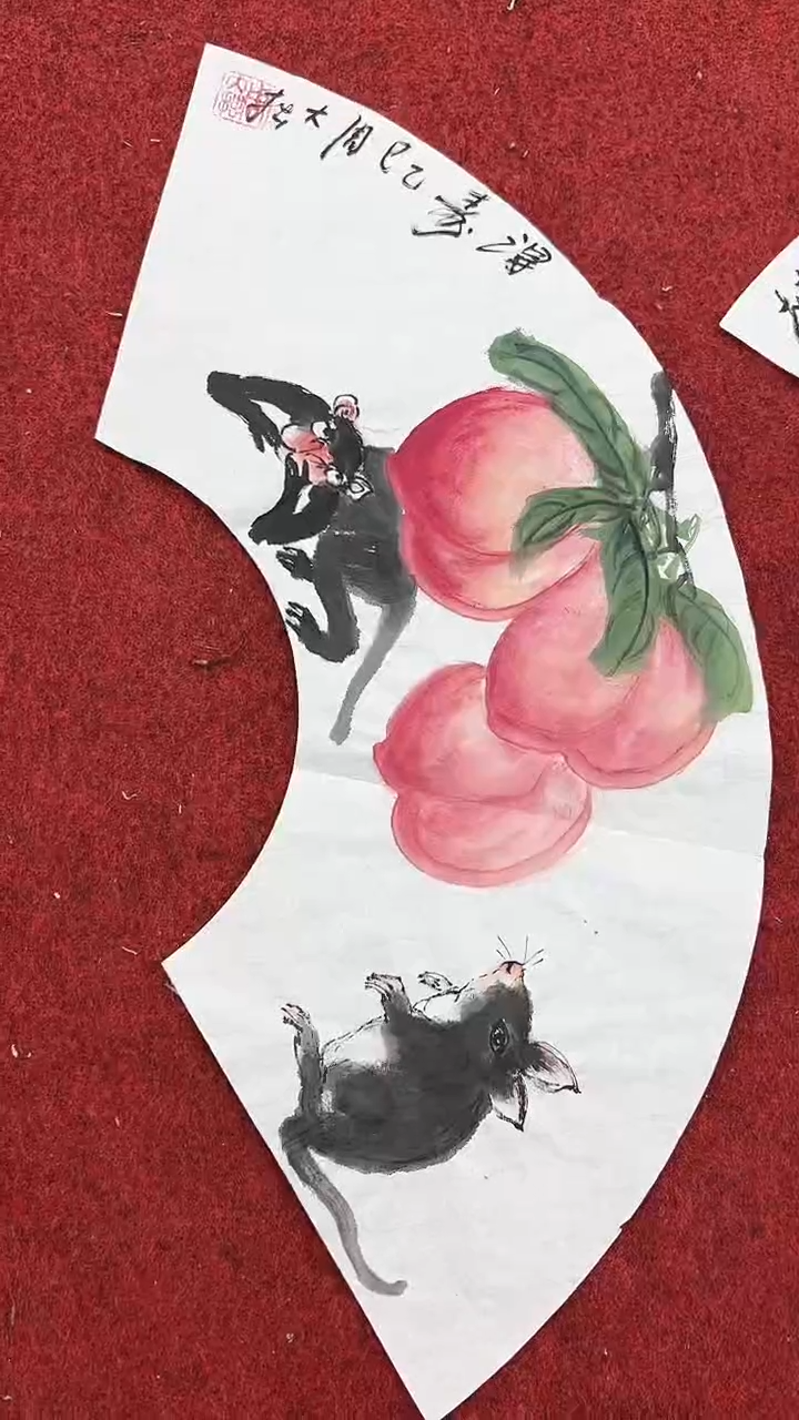 国画周大拙/国画/花鸟