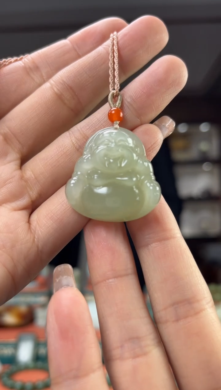 【闪购商品】和田玉颈饰未镶嵌佩佩30mm左右