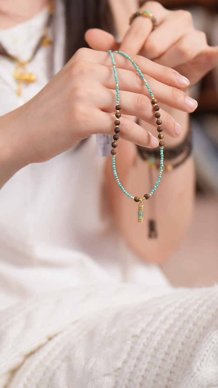 未镶嵌沉香手串L240728