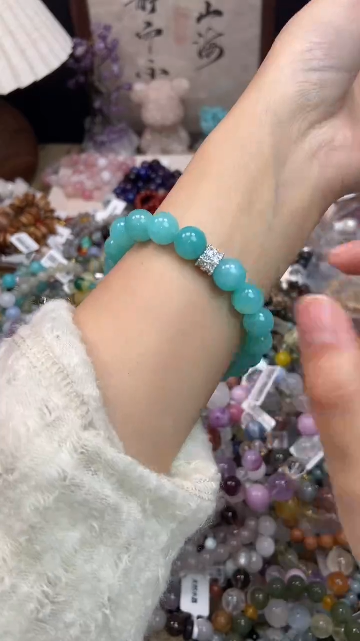 未镶嵌手链天河石264