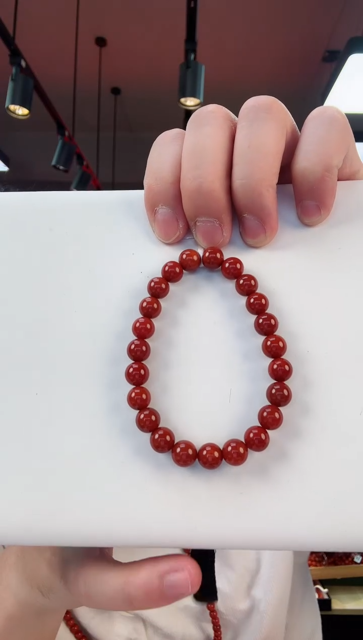 【闪购商品】南红玛瑙瓦西手串8+未镶嵌一个/条