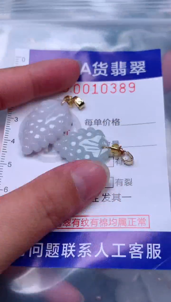 吊坠(赠链)未镶嵌翡翠1