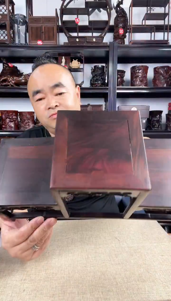 木80瑕疵老李红木工艺品