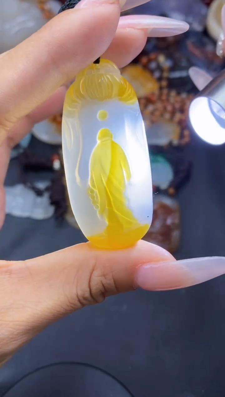 【闪购商品】玛瑙/玉髓颈饰未镶嵌ll