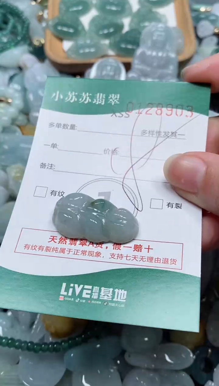 【闪购商品】翡翠颈饰未镶嵌闪购商品0128903