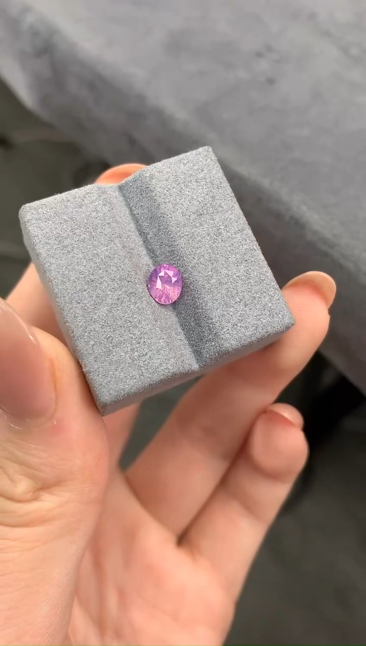 裸石蓝宝石粉蓝宝1ct-无烧