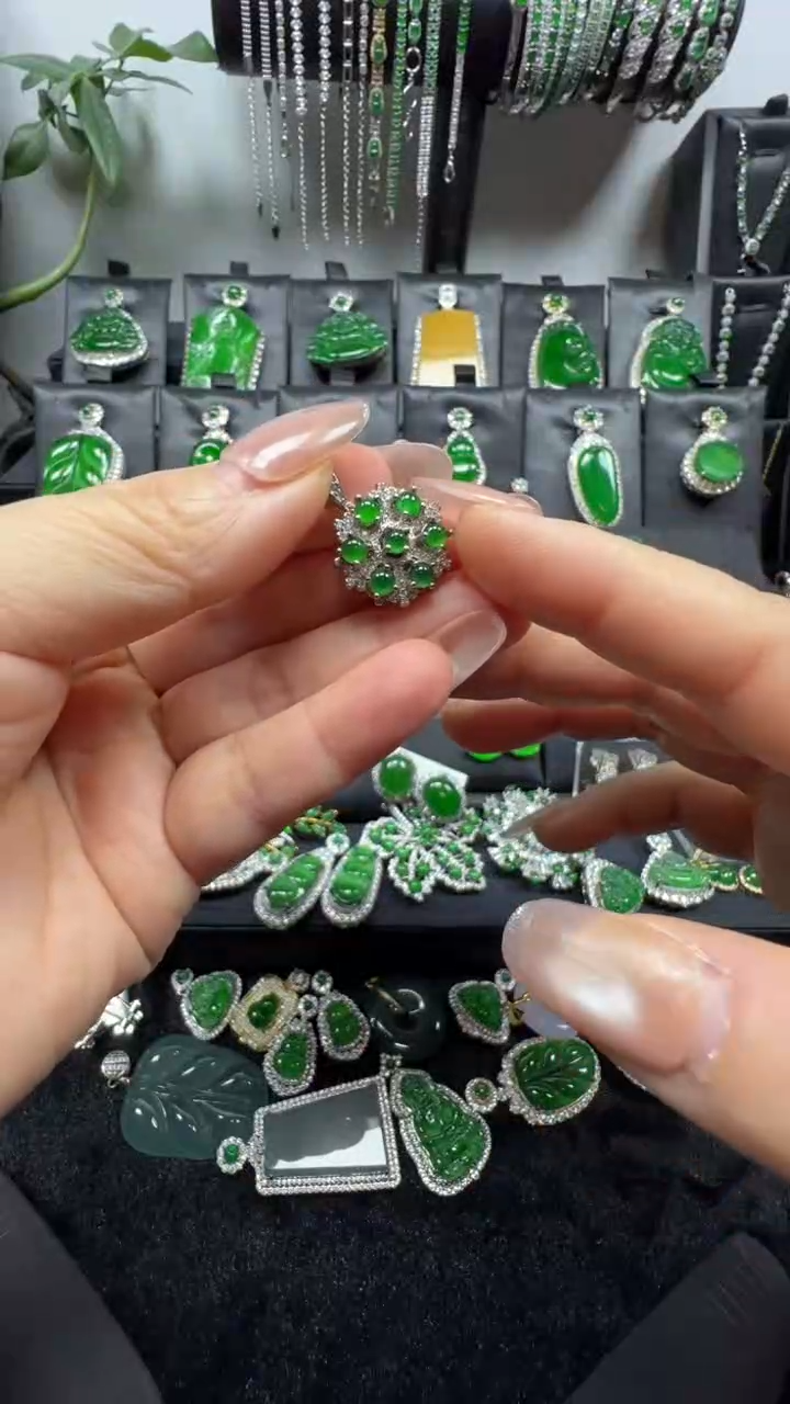 颈饰未镶嵌翡翠10