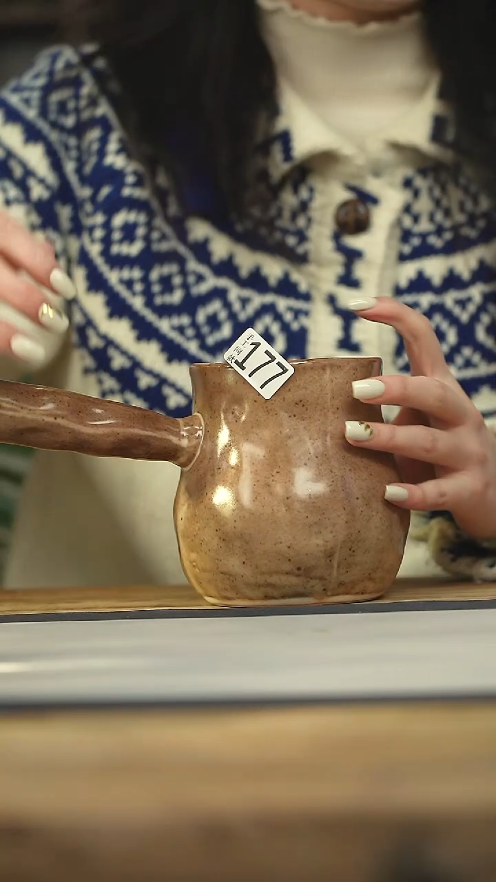 设计师手作款 烤茶罐