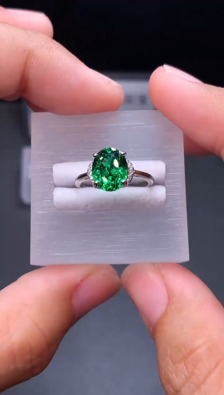 银S925镶嵌戒指石榴石11