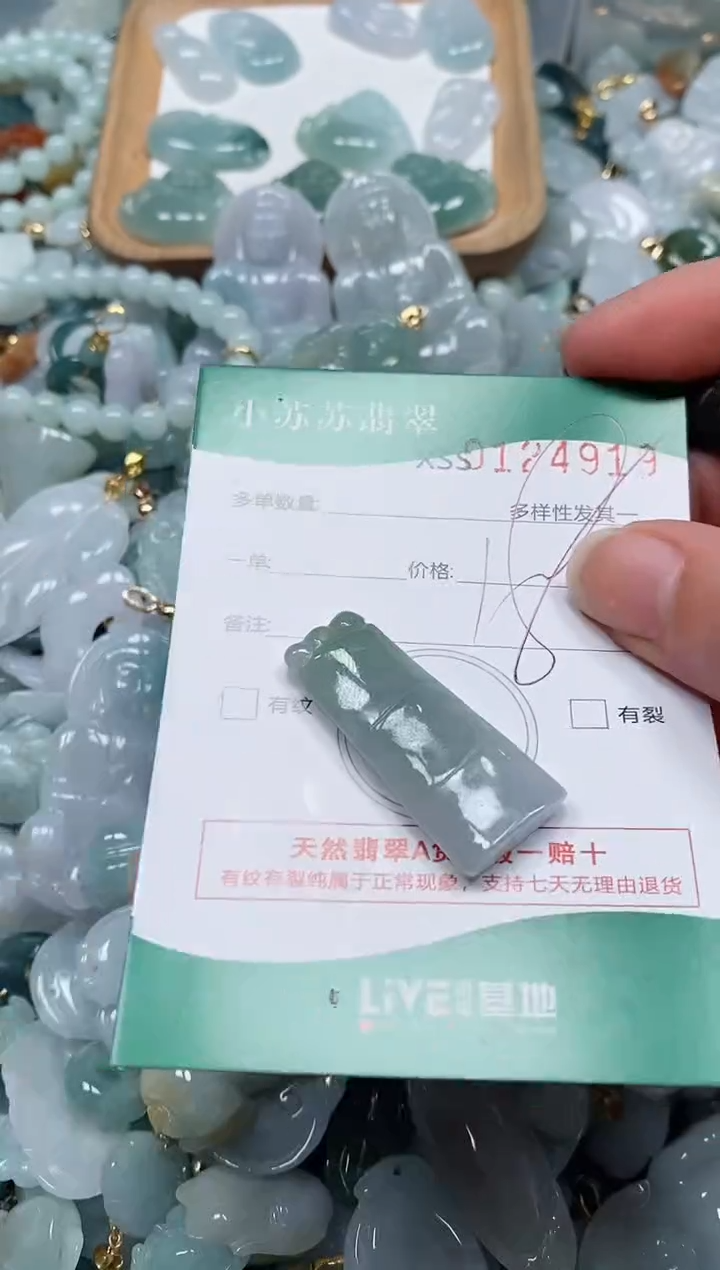 【闪购商品】翡翠颈饰未镶嵌闪购商品0124919