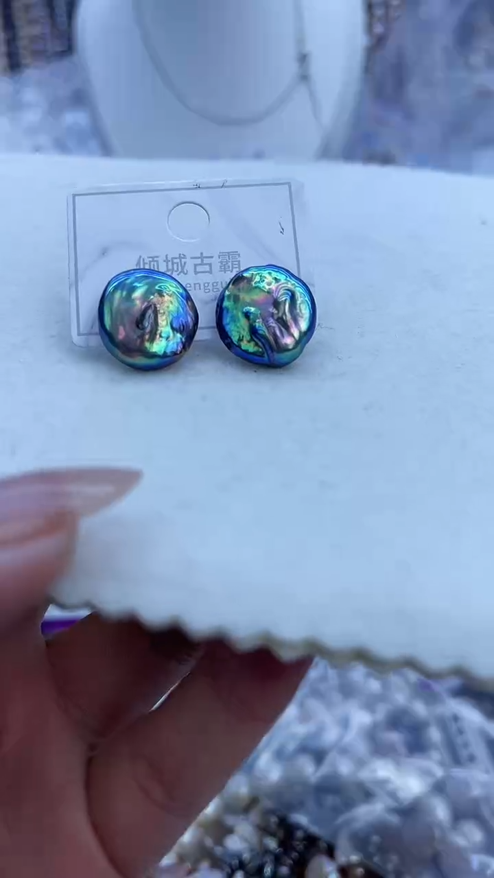 【闪购商品】淡水珍珠耳饰未镶嵌666