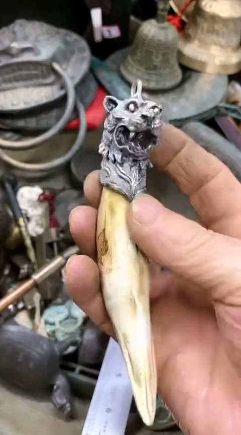 【闪购商品】一物一拍编号胡头把件