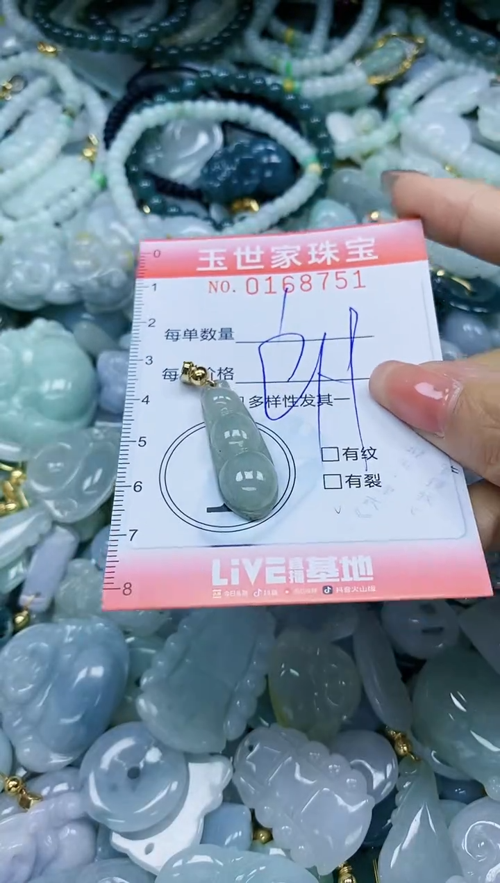 【闪购商品】翡翠颈饰未镶嵌闪购0168751