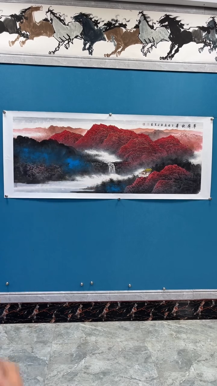 【闪购商品】书法红袍原作邓志标