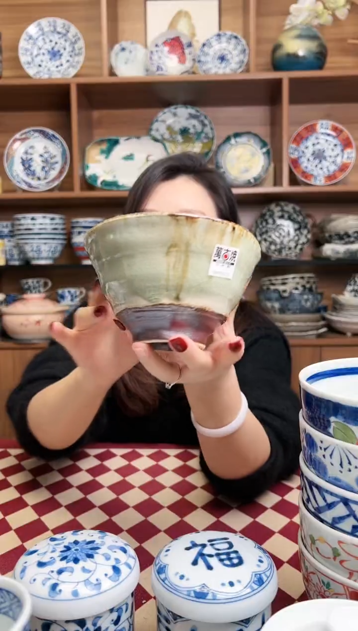 【闪购商品】瓷片万古烧 砂入粗陶饭碗