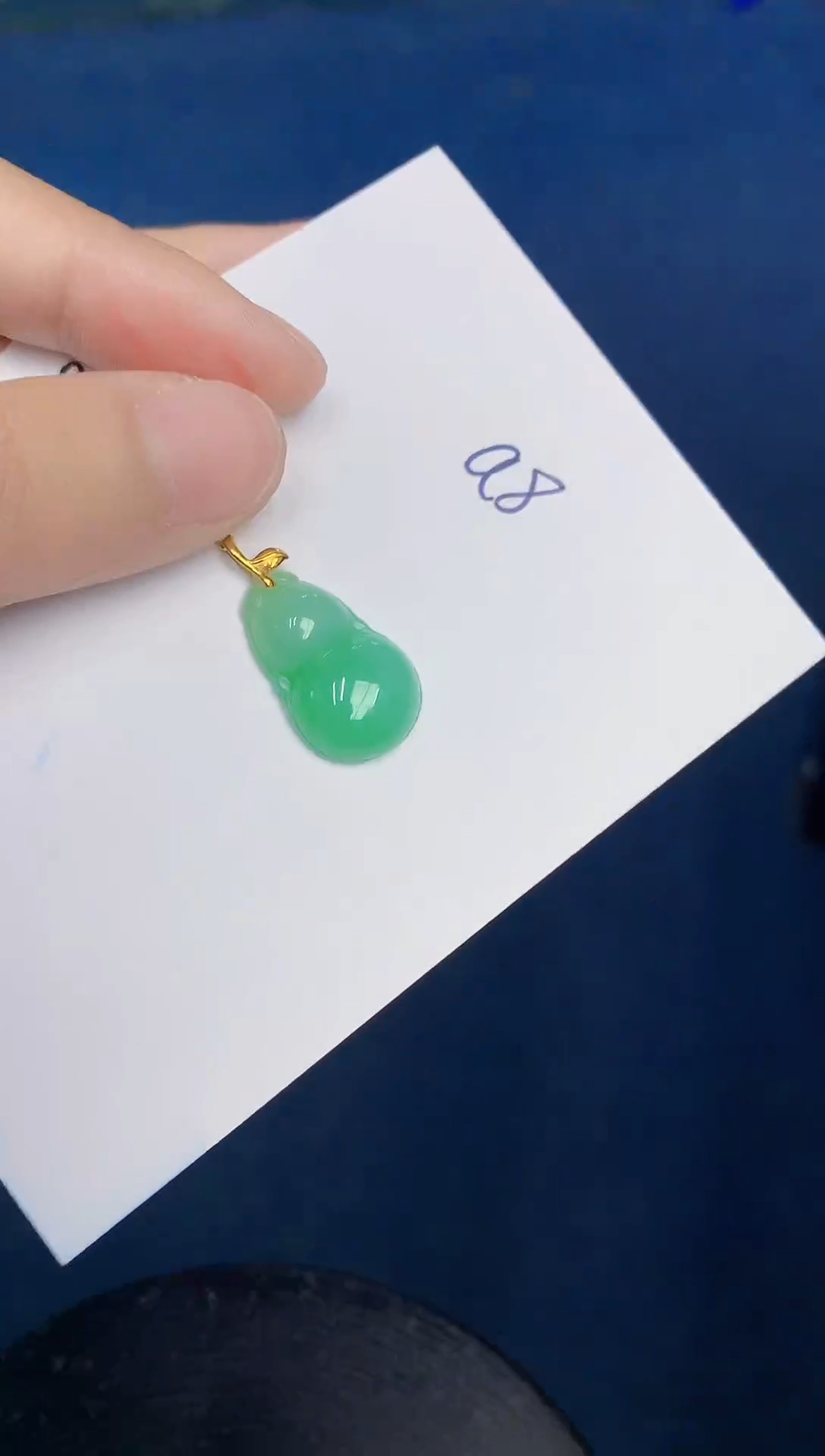 【闪购商品】翡翠颈饰18K金镶嵌000000000