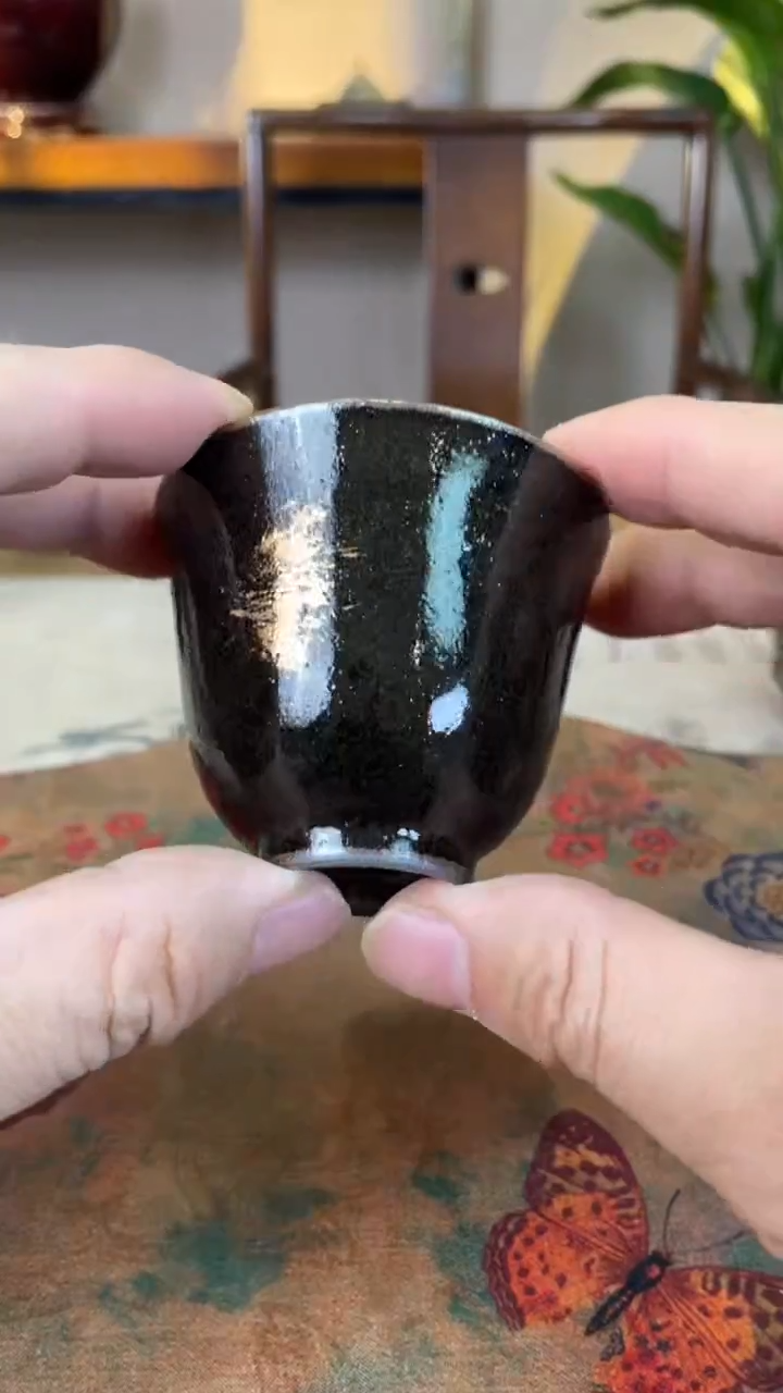 【闪购商品】瓷片景德镇上庄陶瓷洒金小杯