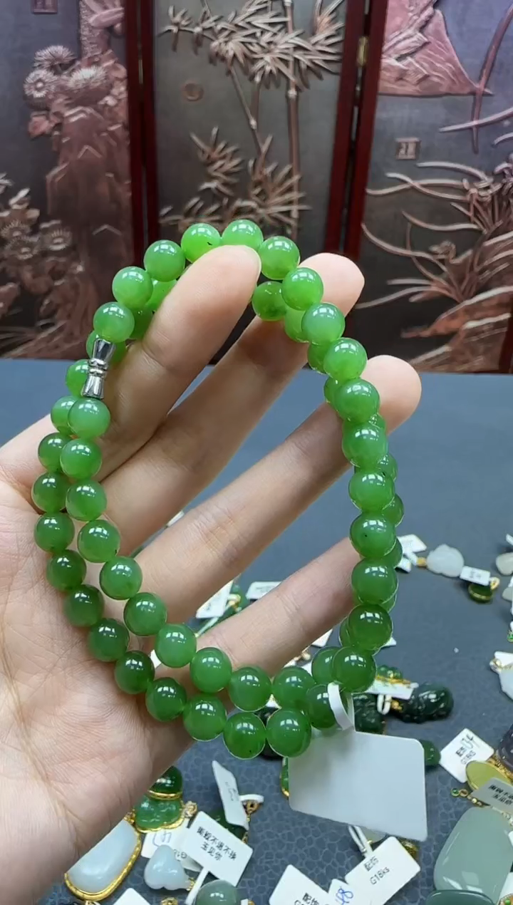 和田玉未镶嵌挂件1