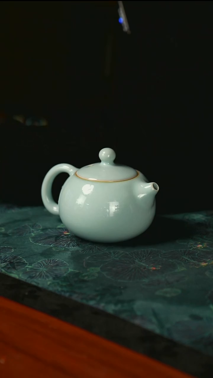 西施壶 倒烧 开片 一级品  