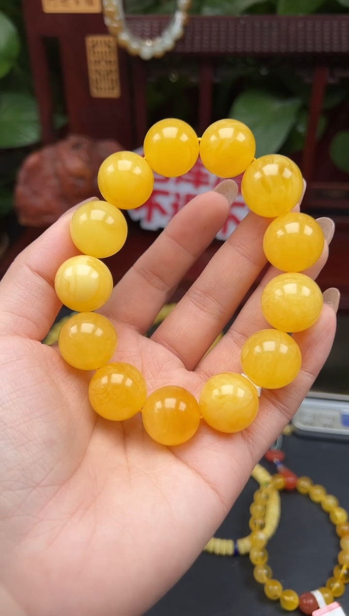 手串蜜蜡未镶嵌手串多样性发其一ta47